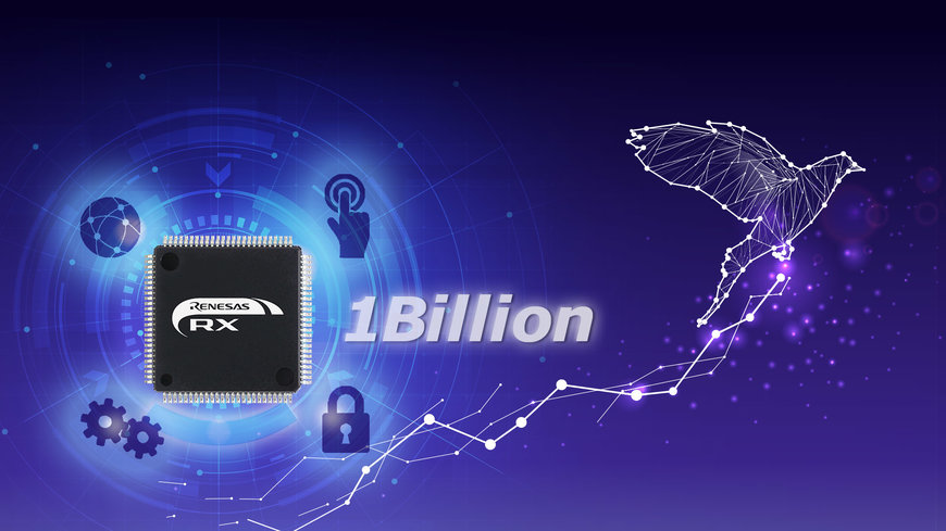 Renesas Ships 1 Billionth Device From RX Family of 32-bit Microcontrollers